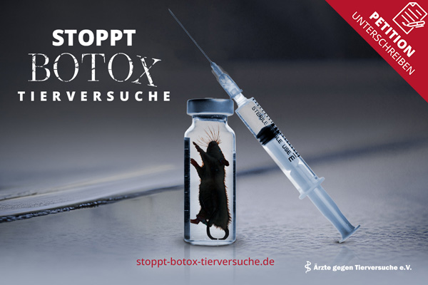 Stoppt Botox-Tierversuche